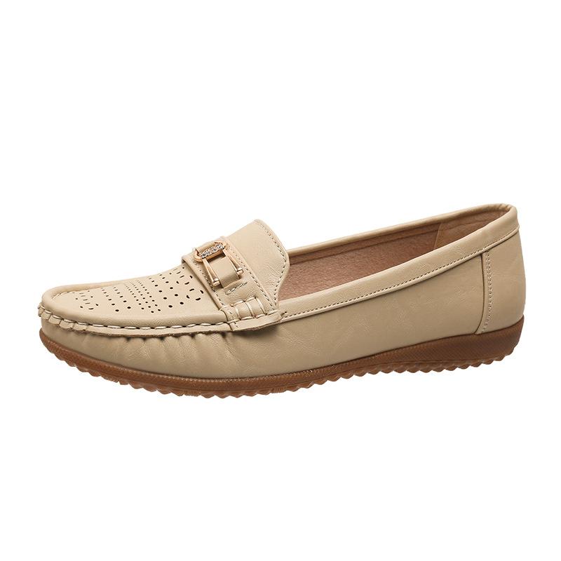Doudou shoes women's new mother shoes large size non-slip nurse shoes one pedal casual single shoes women