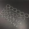 24Pcs 18/20/22G Stainless Steel Nose Ring Hoop Cartilage Earring Septum Traguse Lip Body Piercing Jewelry Sliver