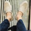 Fashion 2024 New Loafers Classic Linen Slip on Casual Shoes Male Summer Lightweight Driving Shoes for Men Breathable Canvas Shoe Zapatos