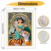 Disney Jasmine Tiger Oil Paint by Numbers Painting Kit Handmade Diy Home Decor Gifts for Room Bedroom Living Room Art Supply Craft