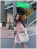 Petite Women's Korean-Style Loose A-Line Shirt Dress - Spring/Autumn