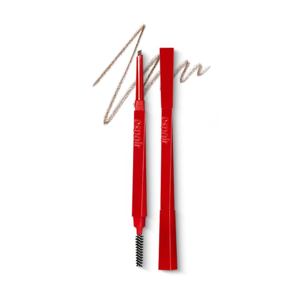 Espoir The Brow Balance Pencil 0.1g – NEW COLOR (Slim Triangular Precision, Vegan)