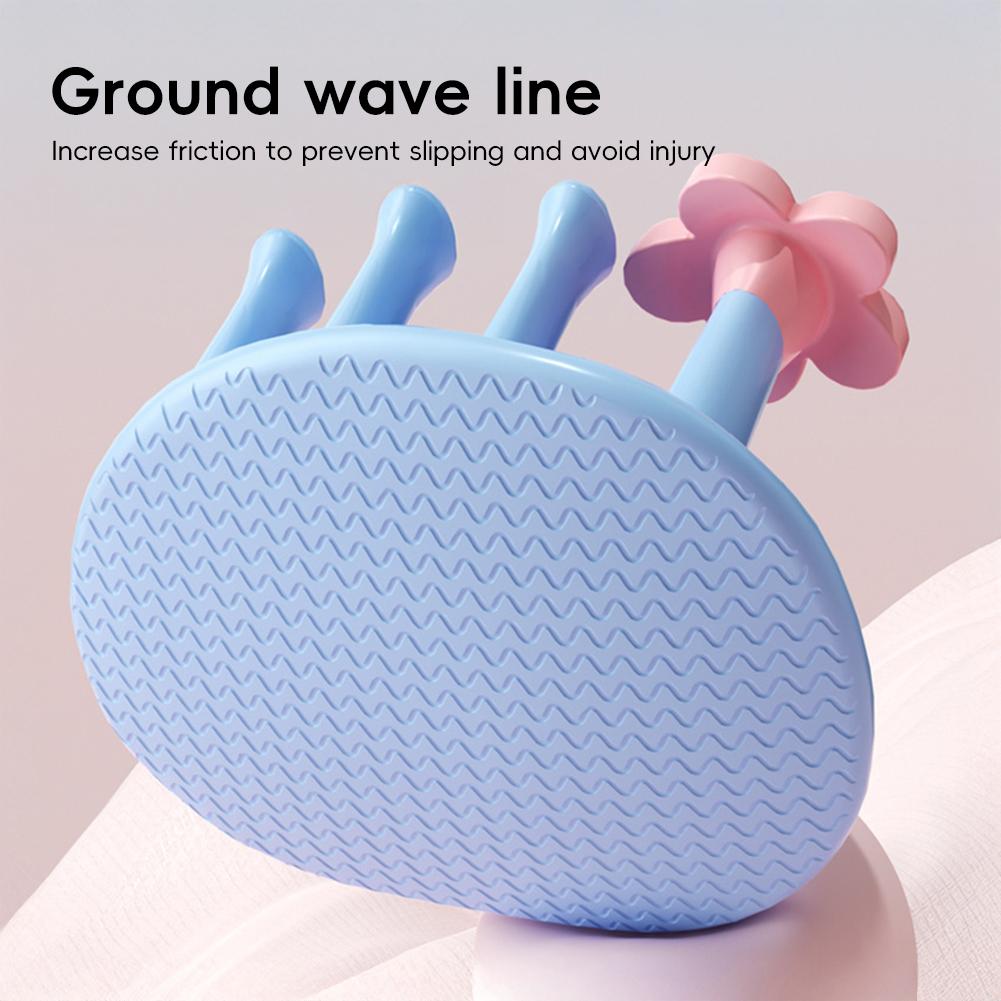 1 Paar Fußgewölbetrainer mit Blumendekorationen Verbessert Hallux Valgus Hoher & Niedriger Fuß Schlankheits-Beinstreckwerkzeuge