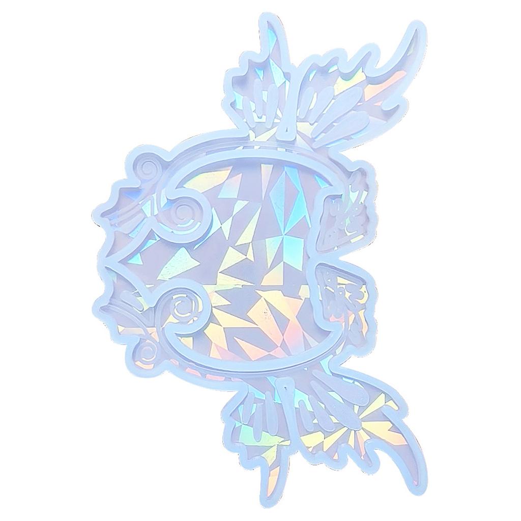 Przenośny Silikonowy Forma Epoksydowa Forma do Wisiorka na Ucho Holograficzne Lasery Smocze Klipsy do Uszu Formy Formy do Wyrobu Biżuterii