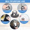 2Pcs Stainless Steel Scrubber with 4 Replacement Wire Pads, Stainless Steel Scourers with Handle for Cleaning Dishes, Stock Pots, Pans, Griddles,