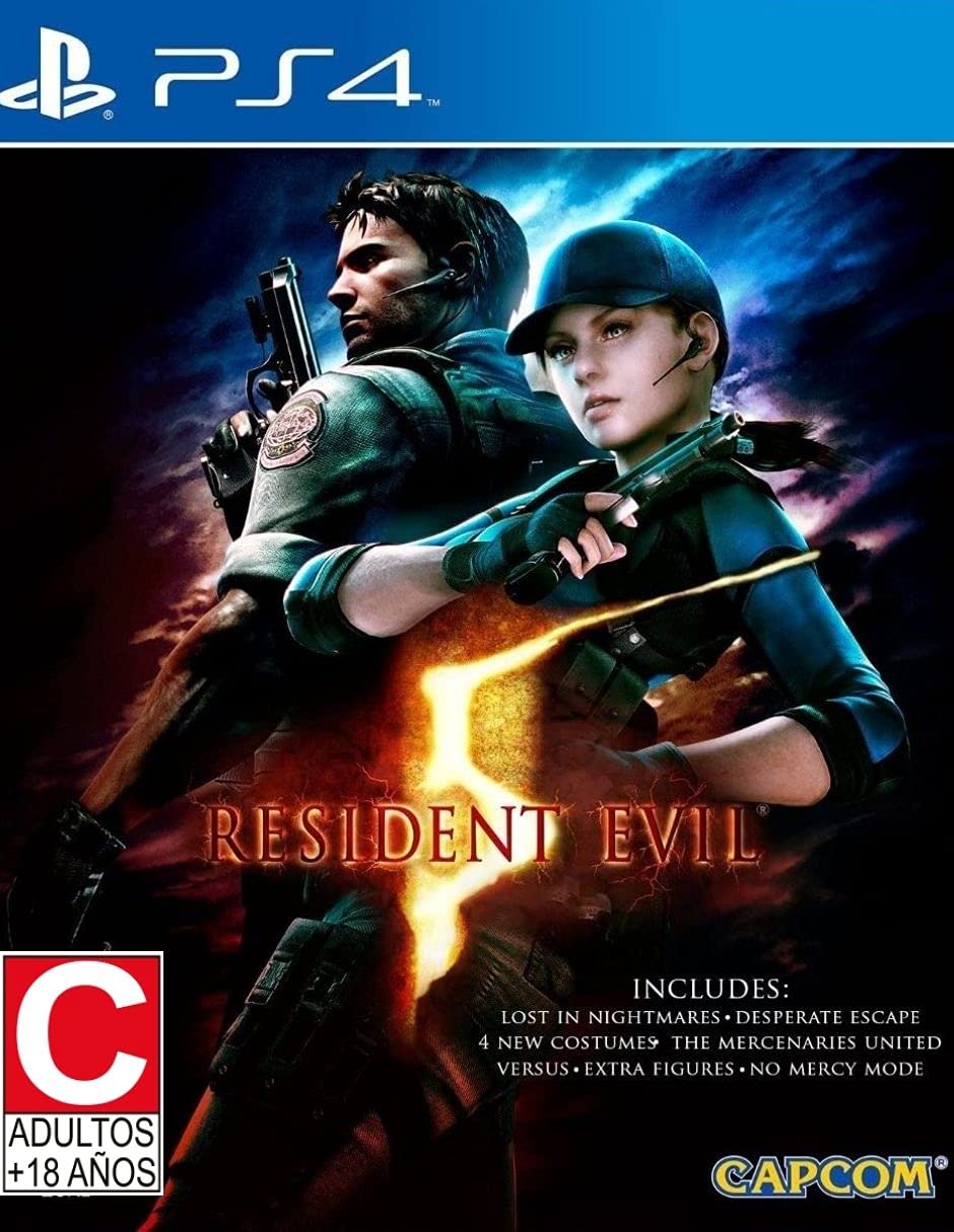 Resident Evil 5 Стандартное издание Север PS4 - (Импортная версия Америка) -