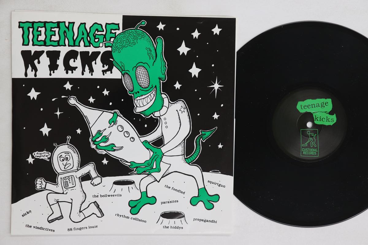 

LP Record VARIOUS - Teenage Kicks NONE CUSTODIAL 1995 US Rock Used