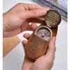 Personalized Pocket Compass Brass Nautical with Leather Cover Birthday Gift for Your Lovedones