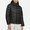 Nike Fußball Sportbekleidung Windrunner Daunenisolierte Kapuzenjacke Damenjacke Schwarz CU5094-011