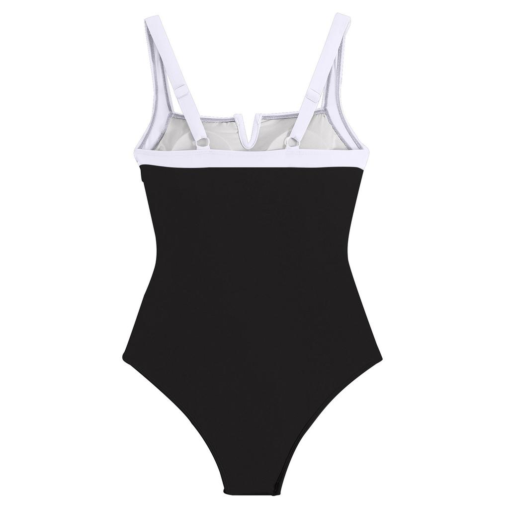 Women's Solid Swimwear Sense Bikini With Chest Pad No Steel Bra Swimwear