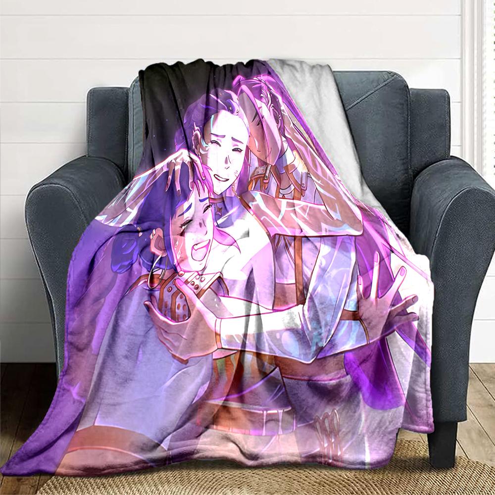 1Pc Purple Embrace Blanket For Couch Bed Plush Cozy Fuzzy Blanket Super Soft Warm Blankets For Fall And Winter 0918203
