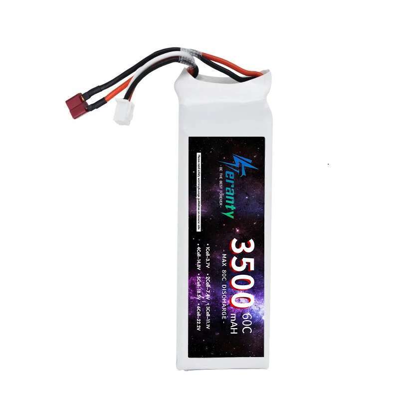 TERANTY 3500MAH 60C 7.4V 11.1V 14.8V 22.2V Lipo Battery 2S 3S 4S 6S For RC Car Quadcopter Drone Airplane Helicopter 2PCS