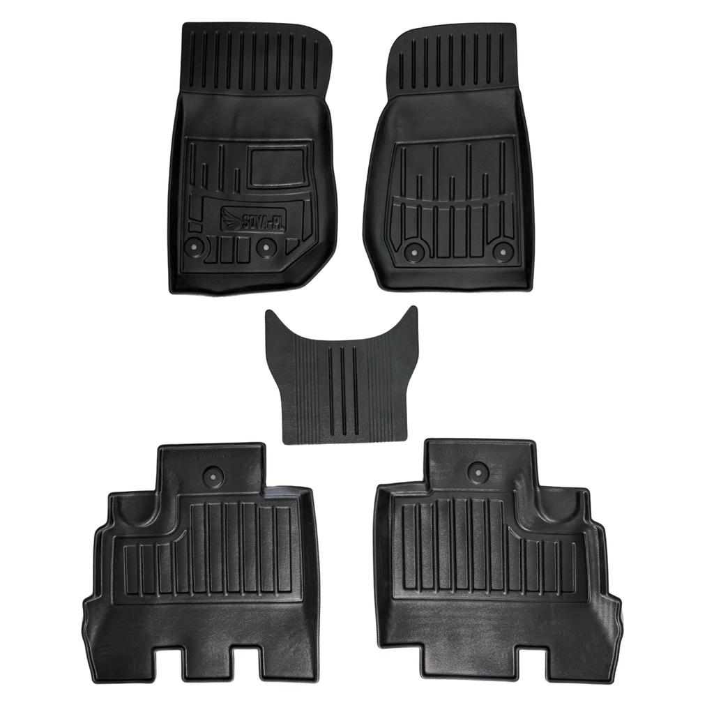 Tappetini auto Jeep Wrangler JK 2007-2018 5 porte