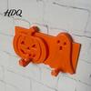 Small Item Storage Hook Pumpkin Ghost Key Hook 3D Printed Halloween Wall