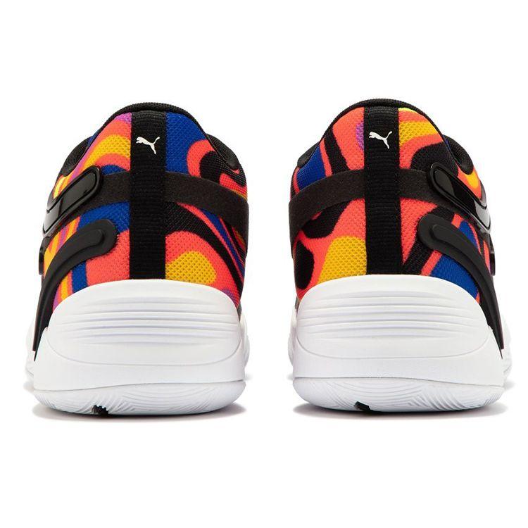 Puma TRC Blaze Court Lava Men Sneakers Multi-Color Ocean-Dive Fiery-Coral 377396-01