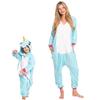 Piżama dla dzieci dziecięca kigurumi onesie kostium pegaz niebieski 115-125
