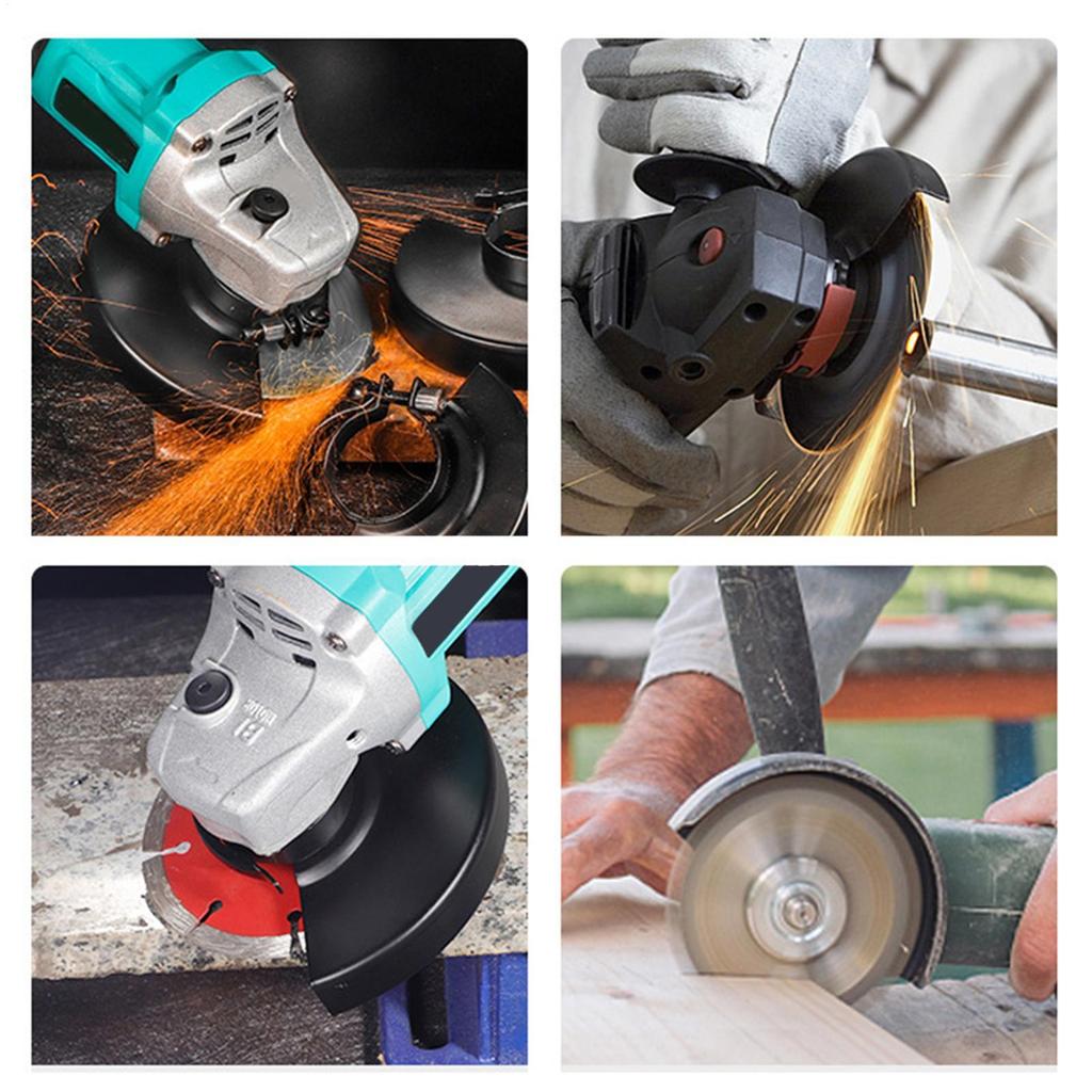 Safety Angle Grinder Protective Cover Angle Grinder Disc Dust Guard Grinding Wheel Protective Cover For Metal Concrete Cement