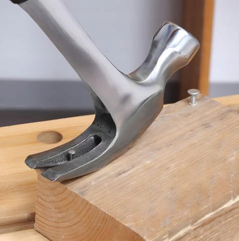 Steel Shoemaker's Hammer with Metal Handle