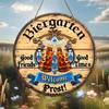 Metall-Wandkunst Oktoberfest Bierkrug-Schild Heimbar-Dekoration