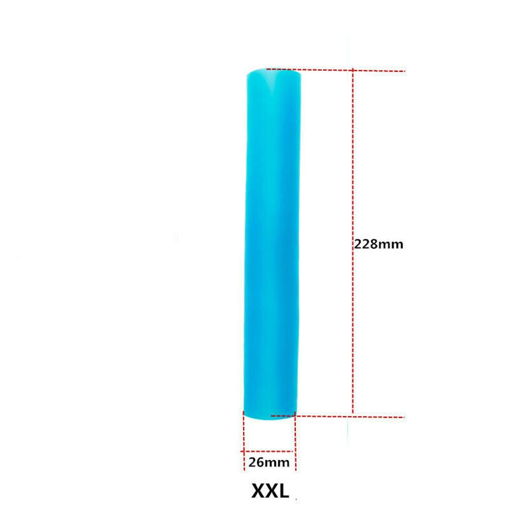 Penis Sleeve Extender Pump Vacuum Cap Accessories Enlargement Glans Protector Reusable Silicone Case Various Sizes Clamping Kit