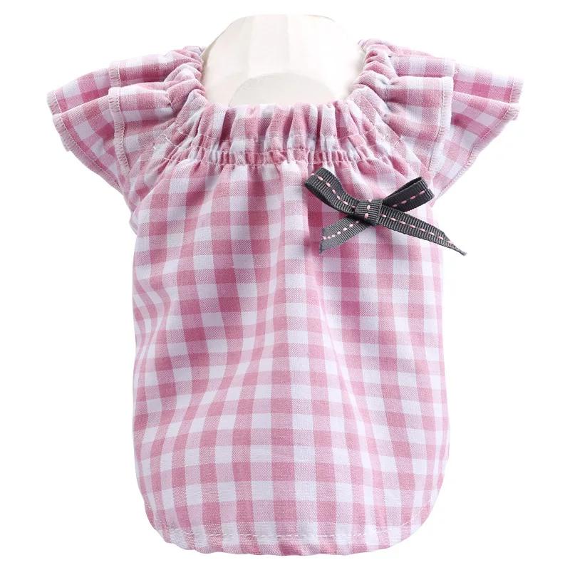 

Dog Shirt Summer Dog Clothes Cat Puppy Clothing Chihuahua Yorkie Poodle Bichon Pomeranian Schnauzer Pug French Bulldog Costume XL рожевий