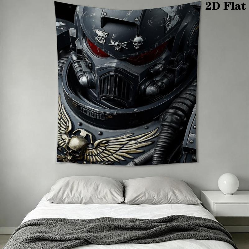 Warhammer 40K Wall Tapestry Aesthetic Wall Hanging Printed Fabric Blanket Decorative Tapestries for Bedroom Living Room Home Decor
