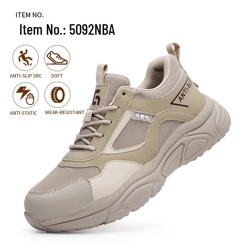 Unisex Anti-static Petrochemical Work Shoes: Wear-resistant, Comfortable, Dust-free Safety Footwear