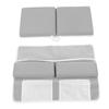 Baby Bath Kneeler Elbow Kneeling Rest Pad Non Slip Suction Quickly Drying Large Pockets Knee Cushion