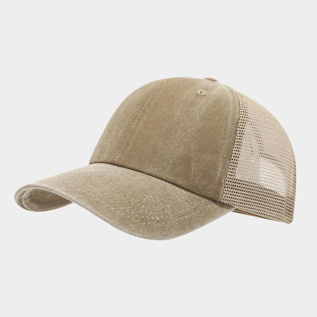 Summer New Mesh Baseball Cap Men's and Women's Outdoor Leisure Sports Fashion Breathable Visor Truck Driver Hat