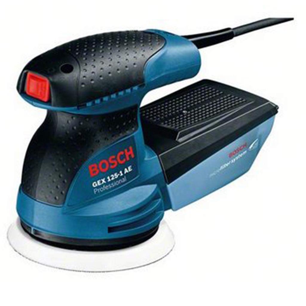 Bosch Professional Dust Suction Random Action Sander Polishing Sponge Set (Bosch) + GEX125-1AEJ2