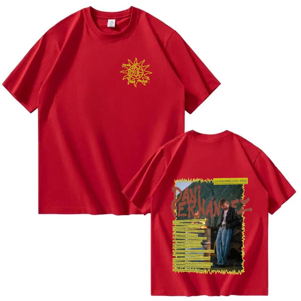 Rapper Dani Fernandez Retro New Graphics Print 2026 T Shirts Unisex Women Y2K T Shirt Cozy Short Sleeve Tshirt Streetwear Hip Hop