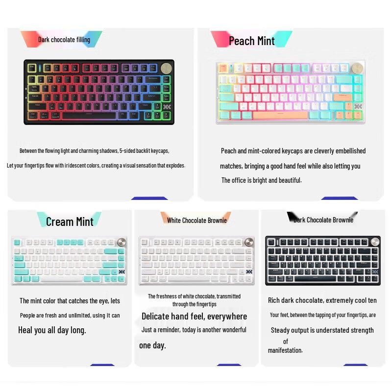 Lenovo XiaoXin K5 Wired Hot-swappable Custom Mechanical Keyboard