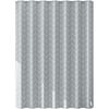Handun Striped Waterproof PEVA Shower Curtain Set