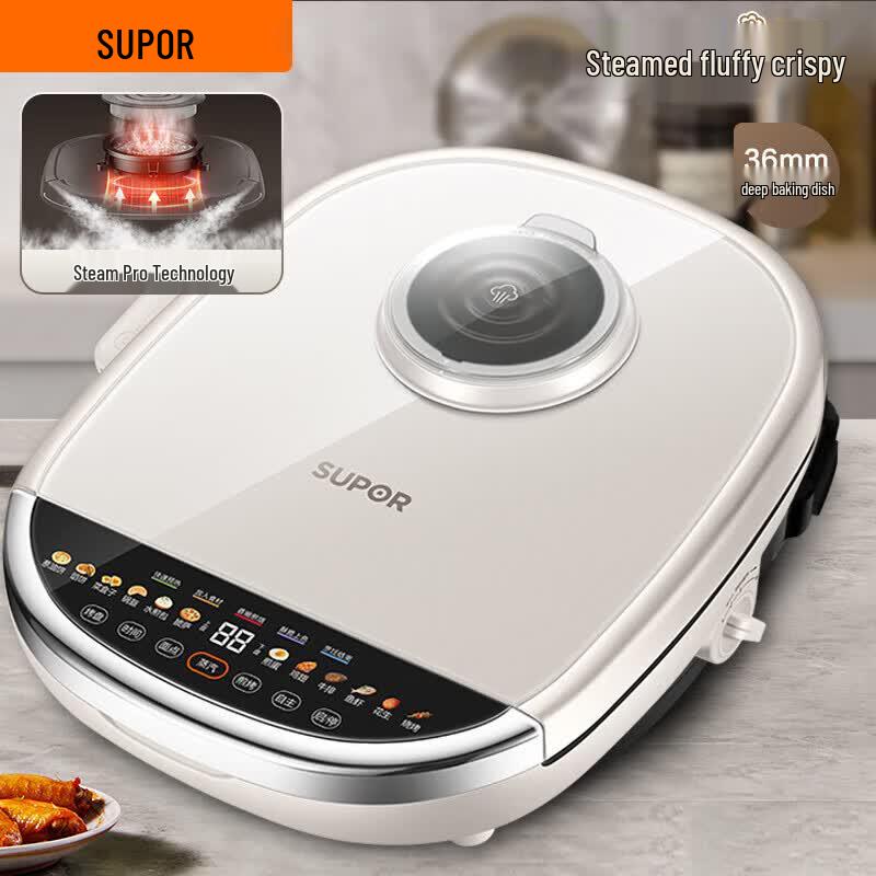 Supor Double-Sided Electric Griddle with Timer CN plug (adapter included)
