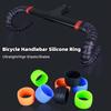 Road Bike Handlebar Grips with Non-Slip Rubber Overlays - High Elasticity, Durable & Comfortable Grip for Smooth Riding, Compatible with Road Bikes