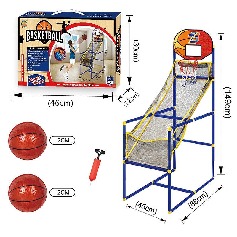 Portable Detachable Basketball Hoop for Kids - Indoor & Outdoor Sports Toy