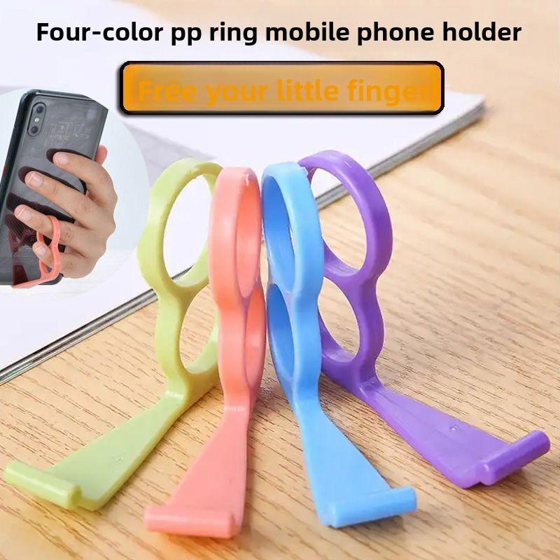 1 PIÈCE Support de Téléphone Portable Créatif Artefact Jouer au Téléphone Portable Ne Fatigue Pas la Main Support Auxiliaire pour Doigt Support de Bureau pour Téléphone Portable Support Portatif pour Téléphone Portable