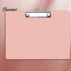 Strong Clamping Clipboard A4 Letter Size Plastic Clipboard, Hard Board with Low Profile School Clip, Lightweight Solid Color for Office Classroom
