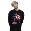 Captain America Unisex Adult The First Avenger Sweatshirt