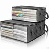 Bed Clothes Storage Bag Foldable Organizer Container for Quilts Sweaters