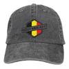 Wout Van Aert Baseball Caps  Accessories Retro Distressed Denim Sun Cap Fashion Men's Baseball Cap