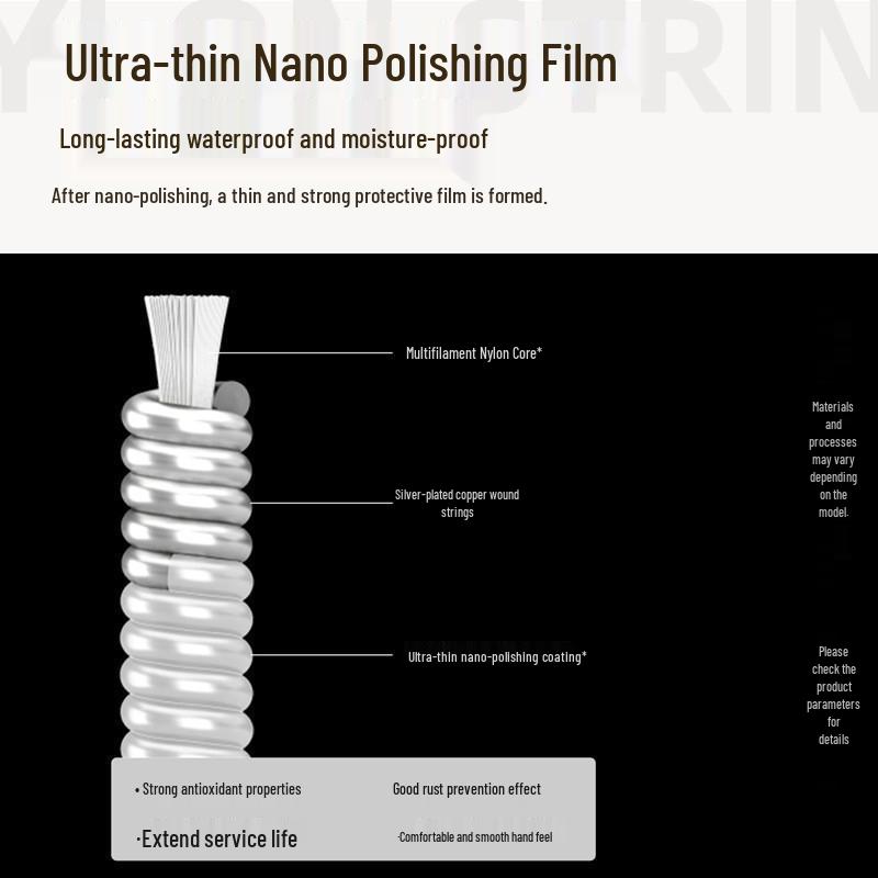 Winner WR150/170 Carbon Fiber Classical Guitar String Set (6 Nylon Strings)