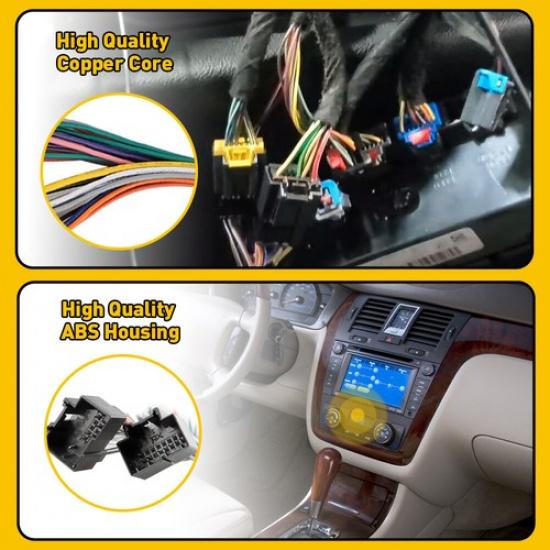 Car Stereo Wiring Radio Harness For Adapter Buick Cadillac Chevrolet GMC Pontiac