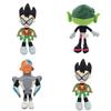 Adorable 10-inch Teen Titans Go Plush Toy Collection Featuring Robin Raven Cyborg
