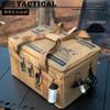 Large Outdoor Tactical Cookware & Gas Tank Storage Bag for Camping & Picnics