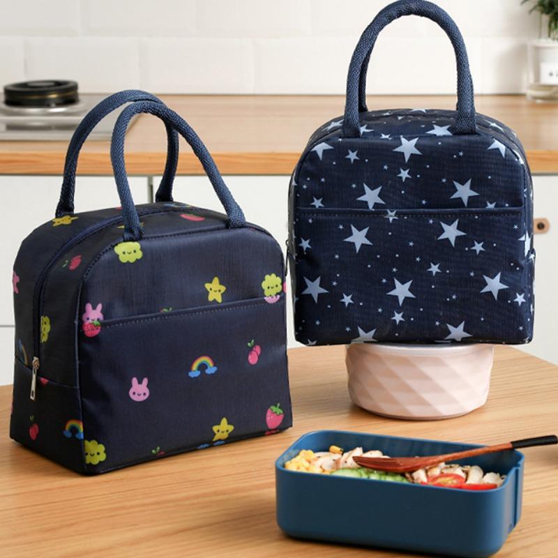 Tragbare Kühltasche Lunchbox Kühlakku Isolierpaket Isoliert Thermisch Lebensmittel Picknicktaschen Beutel Für Damen Mädchen Kinder Kinder#