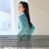 VICTORIA&VERA Women's Round Neck Knit Cardigan