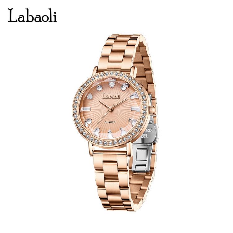 La Baoli Women s Waterproof Quartz Steel Wristwatch LA788