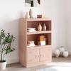 Sideboard Pink 67x39x107 Cm Steel