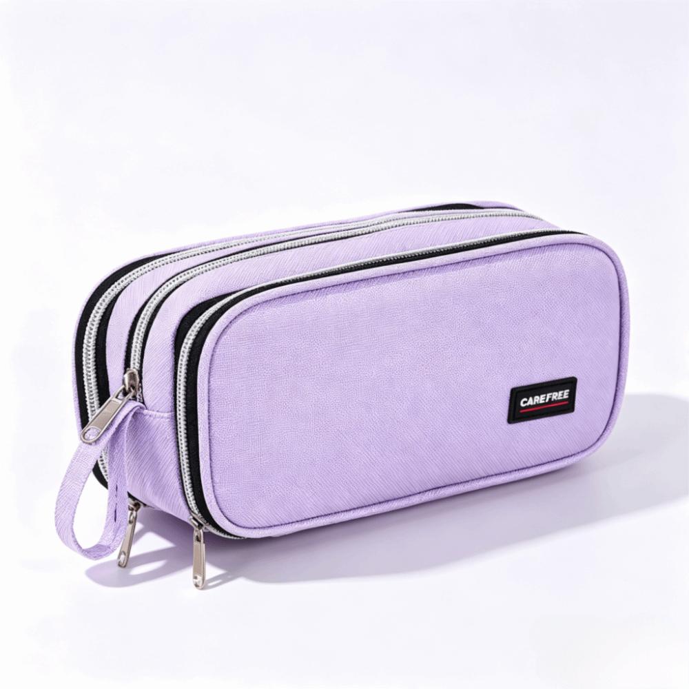 Three-Layer Stationery Box Multi-Functional Stationery Organizer Pencil Bag  Elementary School